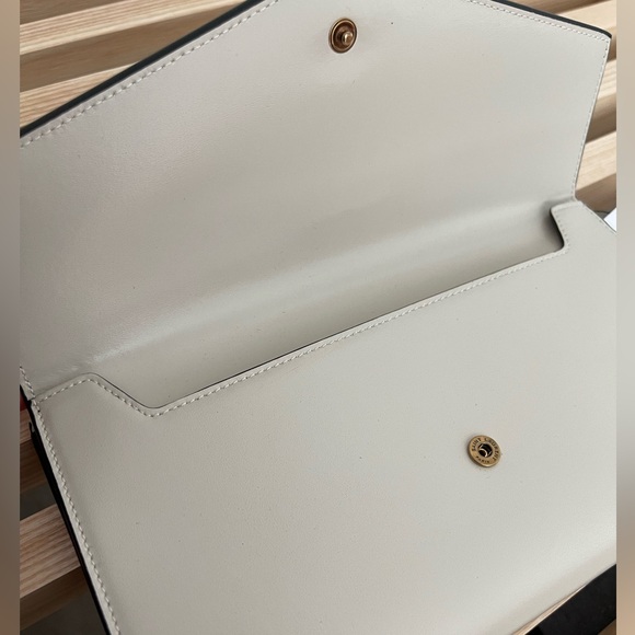 Saint Laurent YSL Monogram Wallet/Black/Cream - Picture 10 of 16